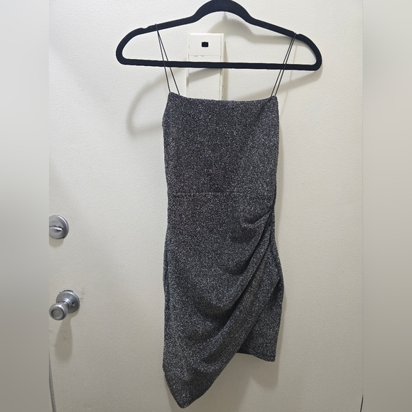 vntg Dresses & Skirts - Asymmetrical Black Dress
